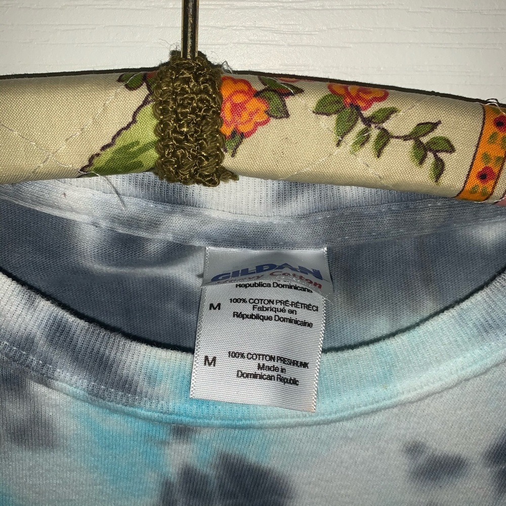 Black and blue tie dye handmade hippie boho - Picture 2 of 2